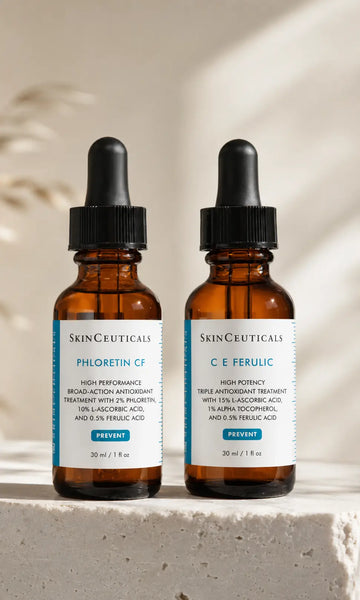 SkinCeuticals CE Ferulic vs Phloretin CF: Expert Comparison for UK Skin Types