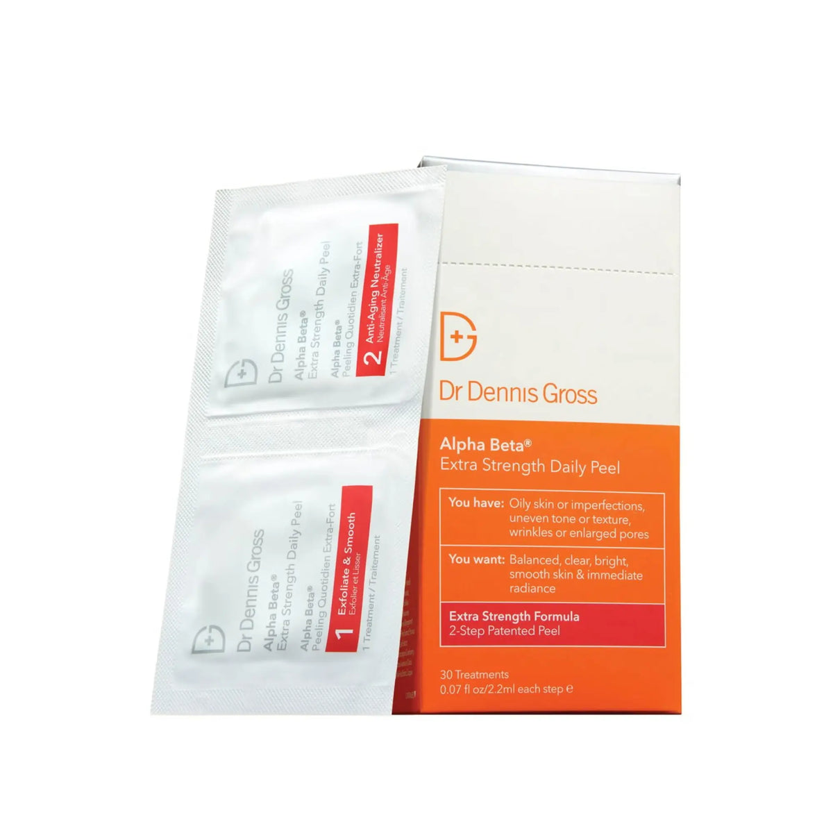 . Alpha Beta Extra Strength Daily Peel 30 Packettes