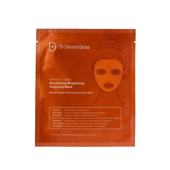 Dr. Dennis Gross Vit C Lactic Brightening Bio Treatment Mask Dr Dennis Gross