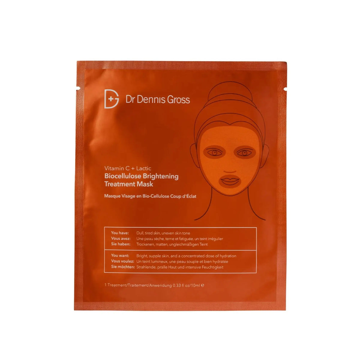 . Vit C Lactic Brightening Bio Treatment Mask