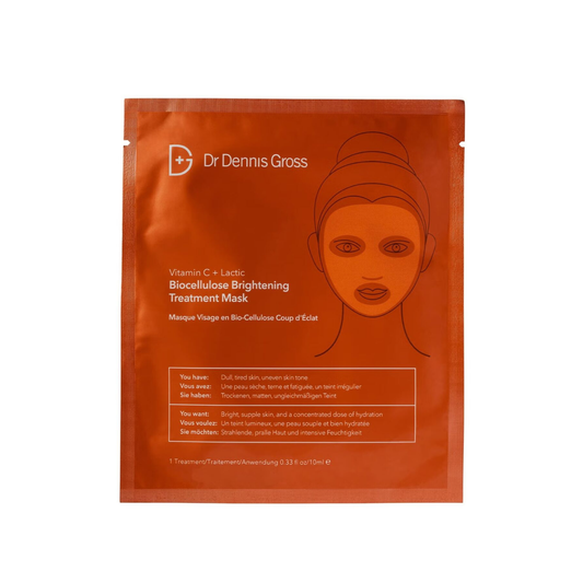 Dr. Dennis Gross Vit C Lactic Brightening Bio Treatment Mask