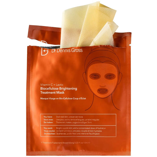Dr. Dennis Gross Vit C Lactic Brightening Bio Treatment Mask Dr Dennis Gross