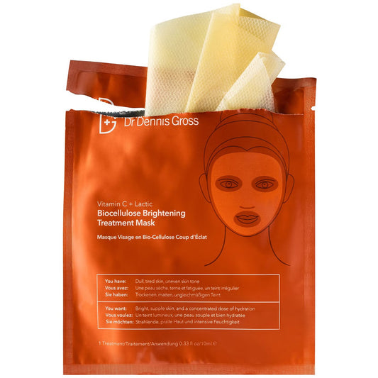Dr. Dennis Gross Vit C Lactic Brightening Bio Treatment Mask