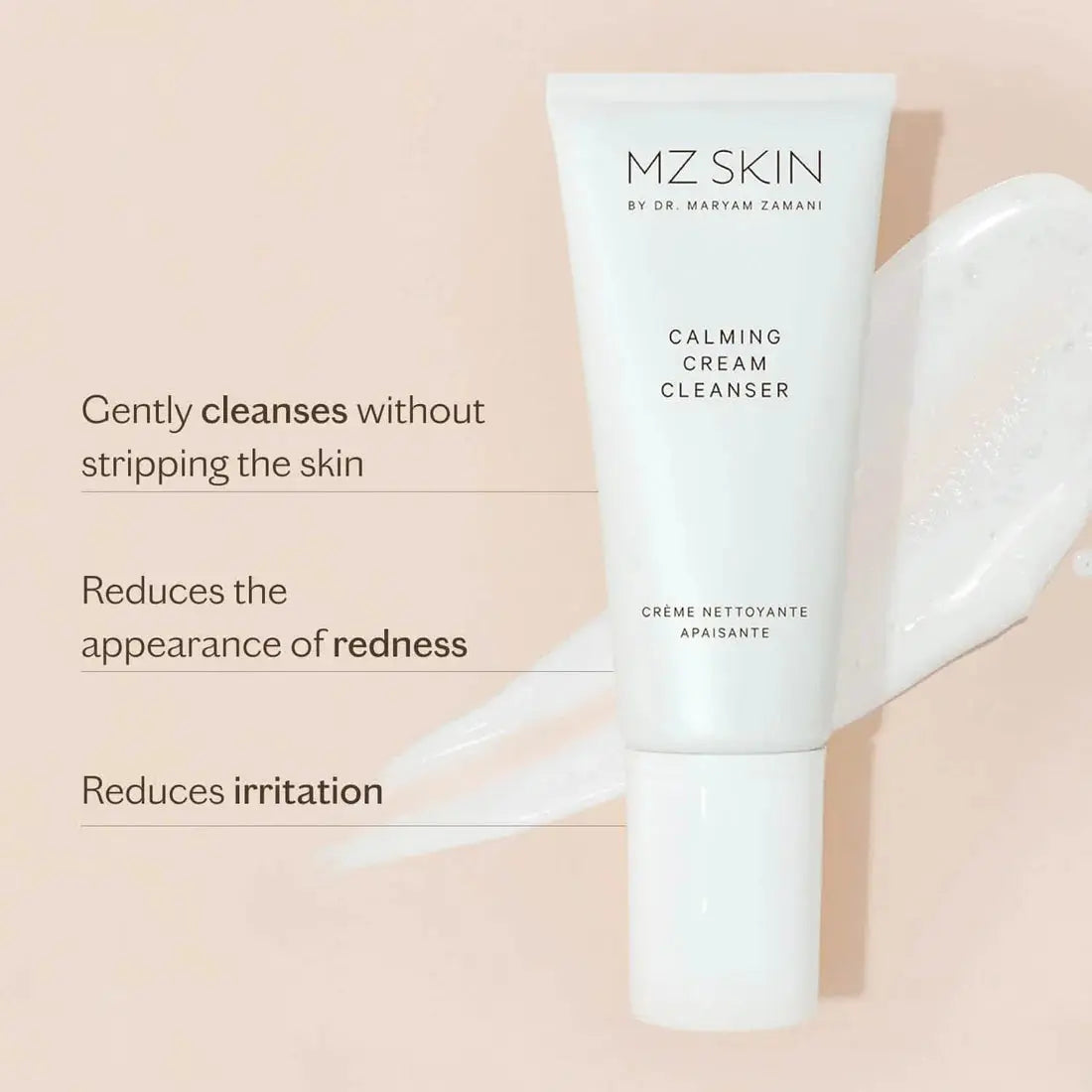 MZ SKIN The Calming Cream Cleanser 100ml MZ Skin