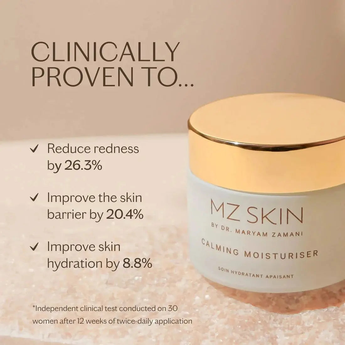MZ SKIN Calming Moisturiser 50ml MZ SKIN