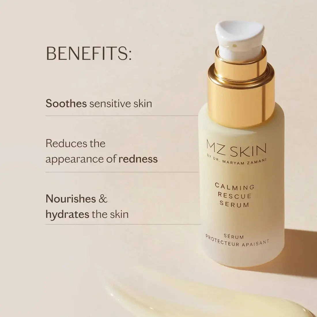 MZ SKIN Calming Rescue Serum 30ml MZ SKIN