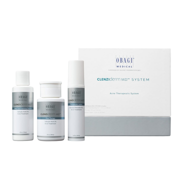 Obagi CLENZIDERM MD Acne Therapeutic System for Normal to Oily Skin 118ml+ 148ml+ 47ml (Prescription Only)