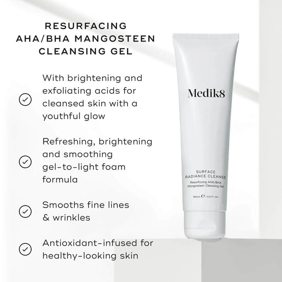 Medik8 Surface Radiance Cleanse 150ml Medik8