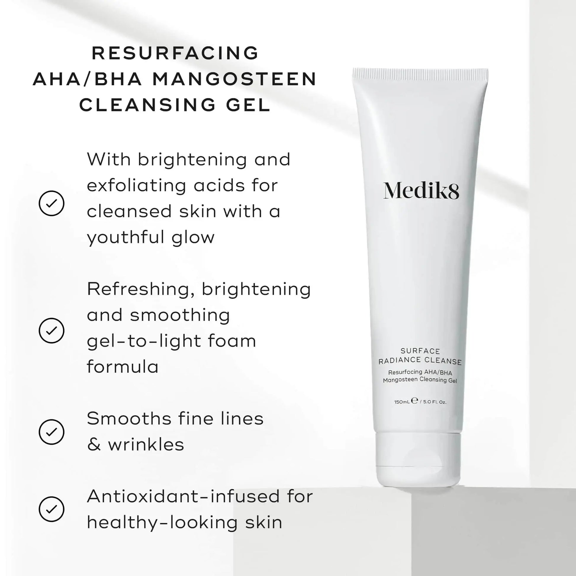 Medik8 Surface Radiance Cleanse 150ml Medik8