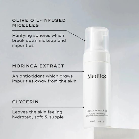 Medik8 Micellar Mousse 150ml Medik8