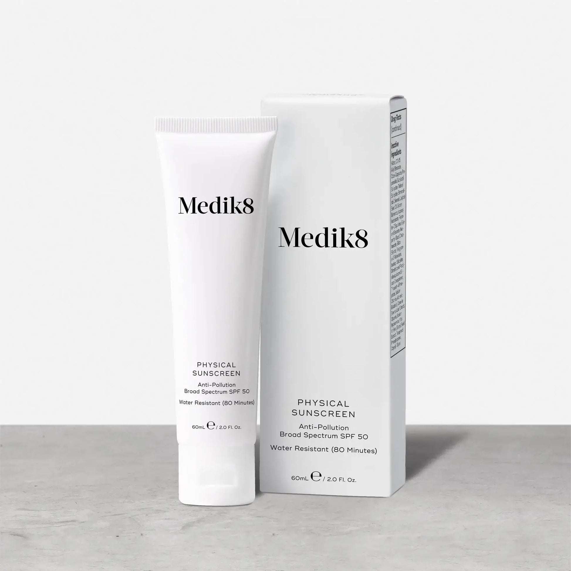 Medik8 Physical Sunscreen SPF50+ 60ml Medik8