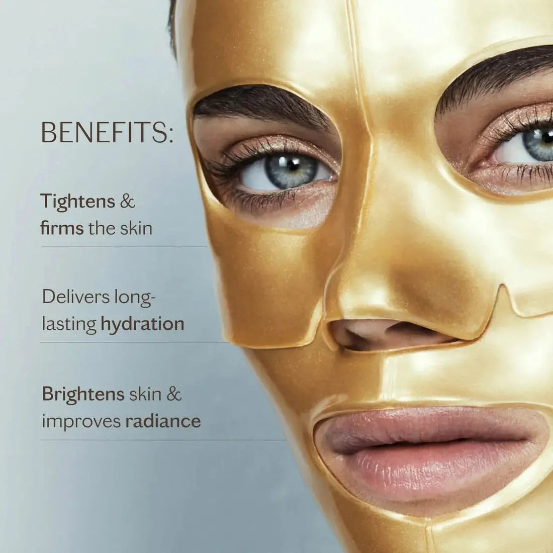 MZ SKIN Hydra-Lift Gold Facial Treatment Mask x5 MZ SKIN