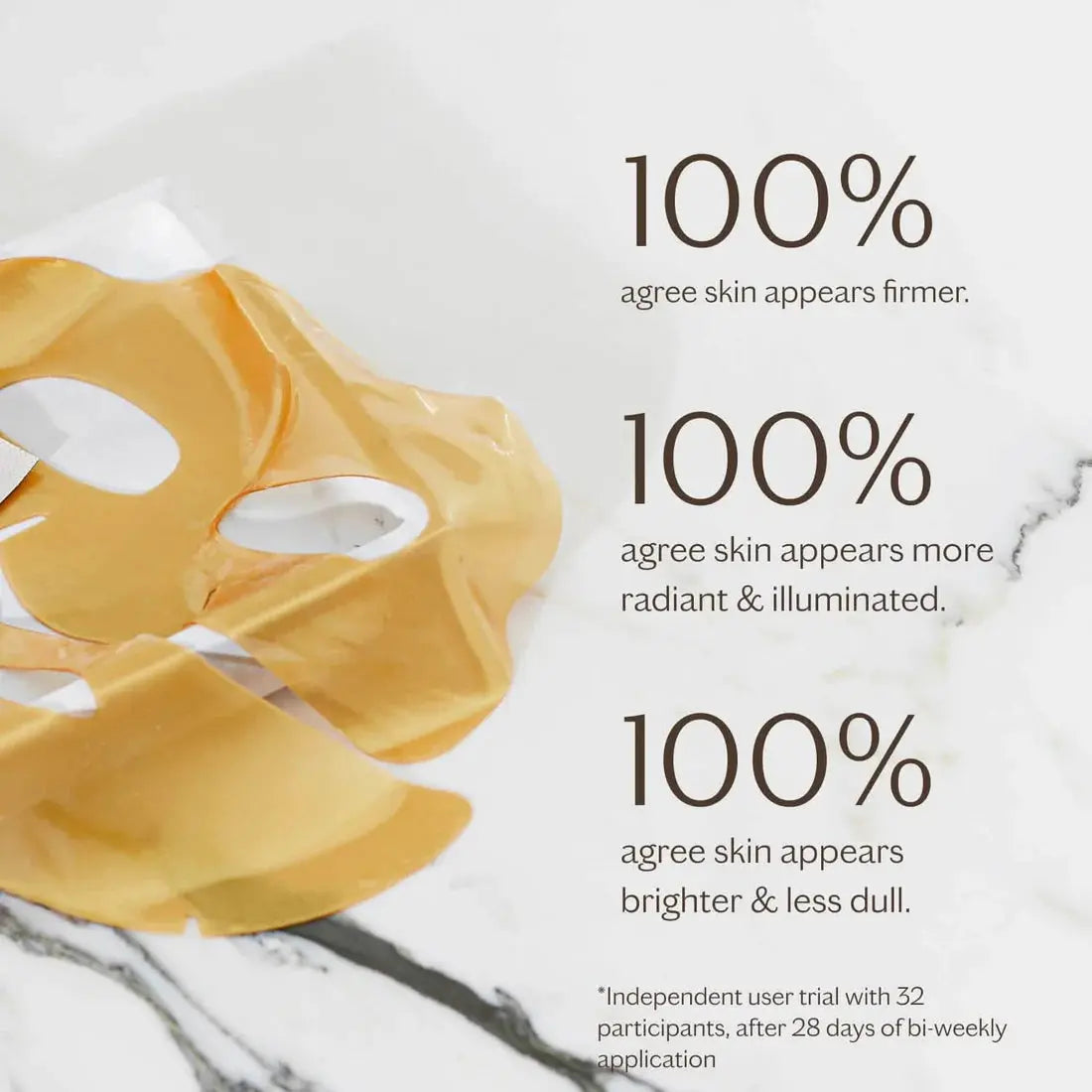 MZ SKIN Hydra-Lift Gold Facial Treatment Mask x5 MZ SKIN