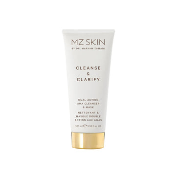 MZ SKIN Cleanse & Clarify Dual Action AHA Cleanser & Mask 100ml MZ SKIN