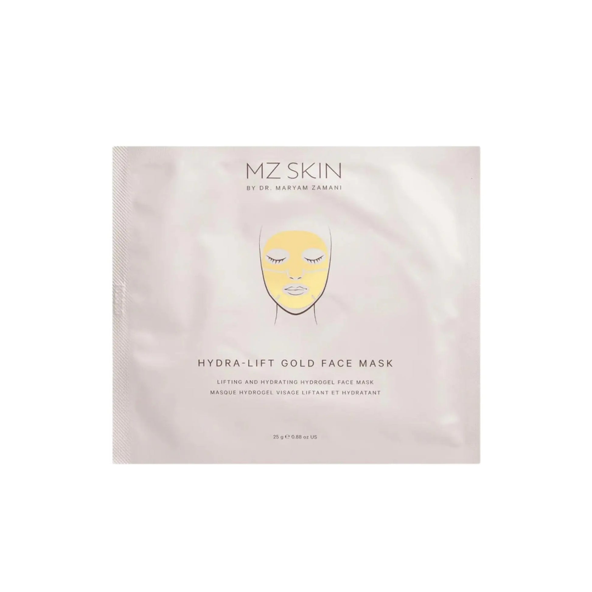 MZ SKIN Hydra-Lift Gold Facial Treatment Mask x5 MZ SKIN