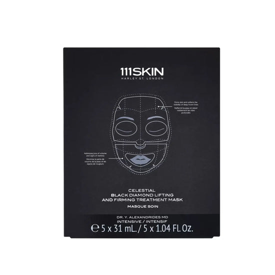 111SKIN Celestial Black Diamond Lifting and Firming Mask 5 Masks 111SKIN