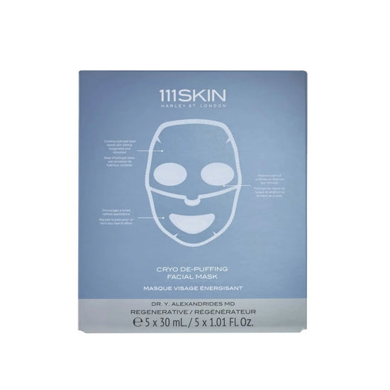 111SKIN Cryo De-Puffing Facial Mask Box 5 Masks 111SKIN