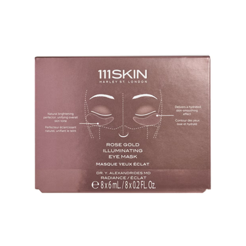 111SKIN Rose Gold Illuminating Eye Mask Box 8 Masks