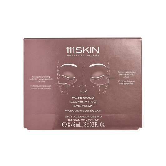 111SKIN Rose Gold Illuminating Eye Mask Box 8 Masks