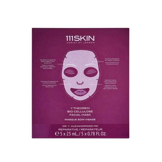 111SKIN Y Theorem Bio Cellulose Facial Mask Box 5 Masks 111SKIN