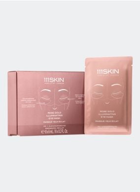 111SKIN Rose Gold Illuminating Eye Mask Box - 8 Masks