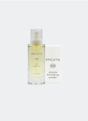 Epicutis Cleansing Essentials Set  (Oil Cleanser 100ml + Enzyme Exfoliating Powder 40g)