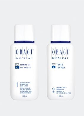 Obagi® Facial Twin Kit Foaming Gel and Toner